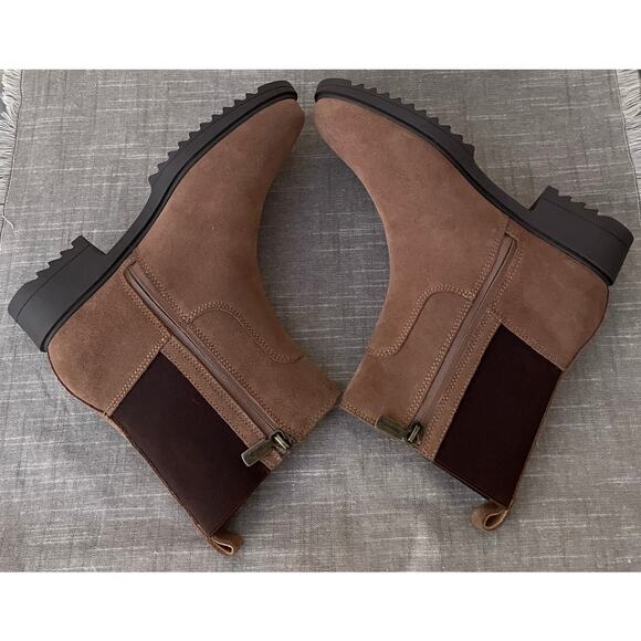 New Blondo Colbee Womens Size 8 Brown Suede Leather Waterproof Boots - Picture 6 of 14